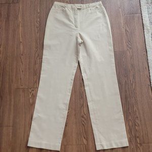 Basler Tan Straight-Cut Trousers